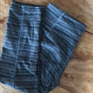 Under armour studio yoga crops